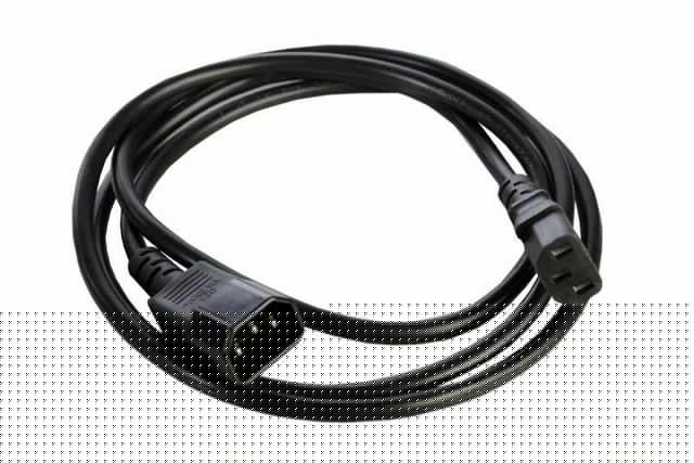 Шнур питания R-10-Cord-C13-C14-1.8 C13-С14 проводник. 3х1кв.мм 1.8м 220В 10А черн. Rem 892857