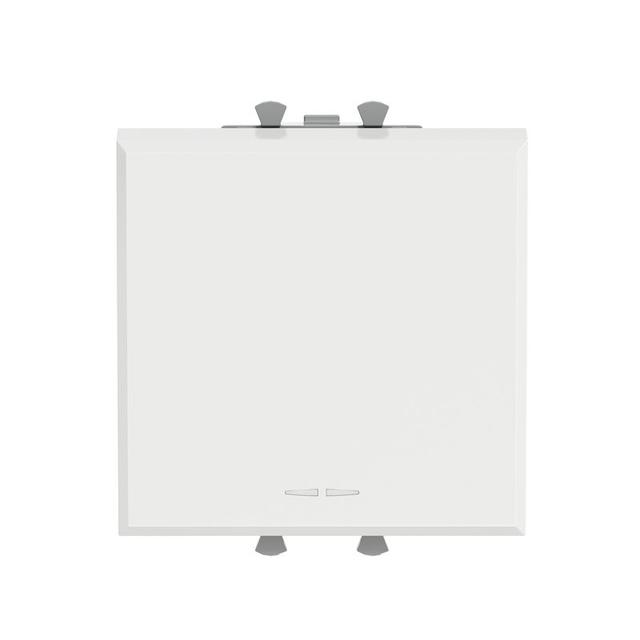 Выключатель модульный 1-кл. 2мод. Avanti "Белое облако" 16А IP20 бел. DKC 4400102