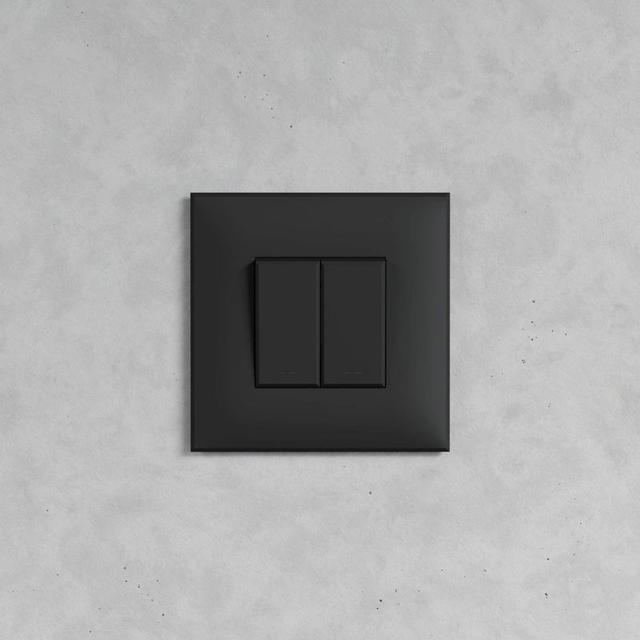 Инвертор 2-кл. СП Avanti "Черный матовый" DKC 4412124