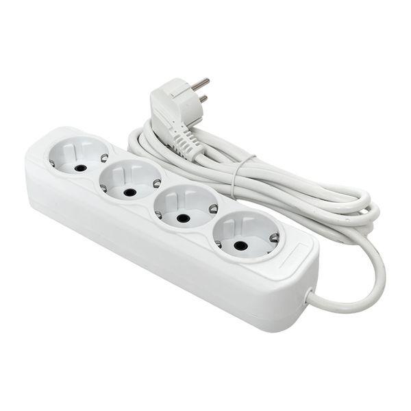 Удлинитель 4х5м с заземл. 16А IP20 Эксперт 3.5кВт ПВС 3х1 PROxima EKF UBA16-310-4-05