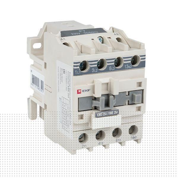 Контактор КМЭ 25А кат. 380В AC 1НО EKF ctr-s-25-380