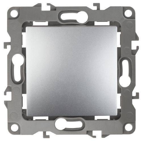 Переключатель 1-кл. СП Эра12 12-1103-03 10А IP20 250В 10AX механизм алюм. Эра Б0014641