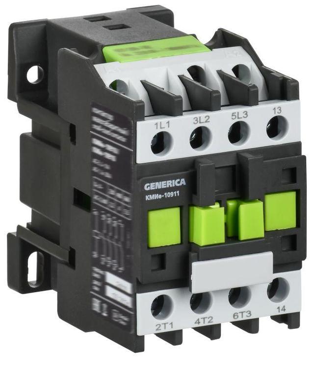 Контактор КМИе-10911 9А 110В/АС3 1НЗ IEK KKME11-009-110-01