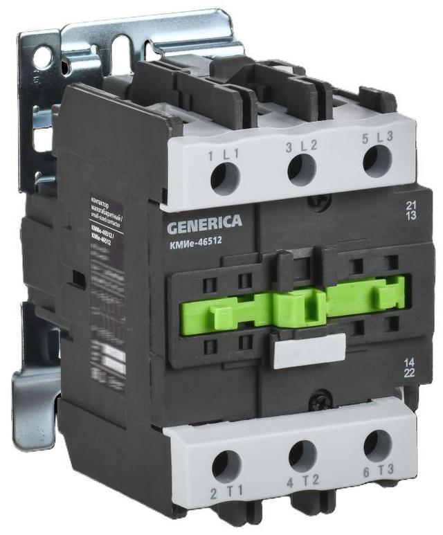 Контактор КМИе-46512 65А 110В/АС3 1НО; 1НЗ IEK KKME41-065-110-11