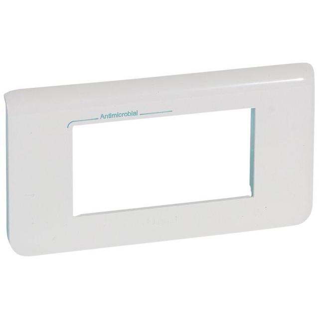 Рамка 4мод. Mosaic горизонт. антибактер. Leg 078724