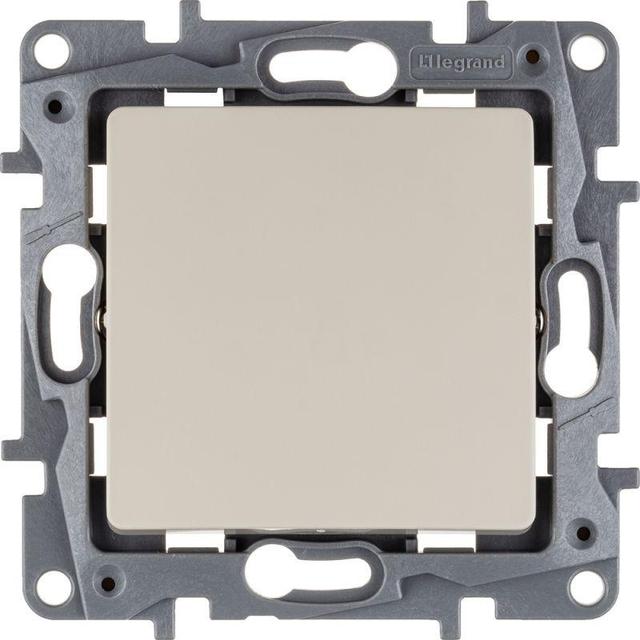 Переключатель перекрестный 1-кл. СП Etika 10А IP20 250В 10AX винтов. клеммы механизм сл. кость Leg 672309