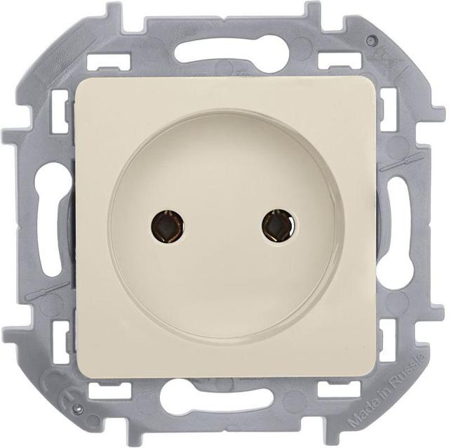 Розетка 1-м СП Inspiria 16А IP20 250В 2P механизм сл. кость Leg 673711