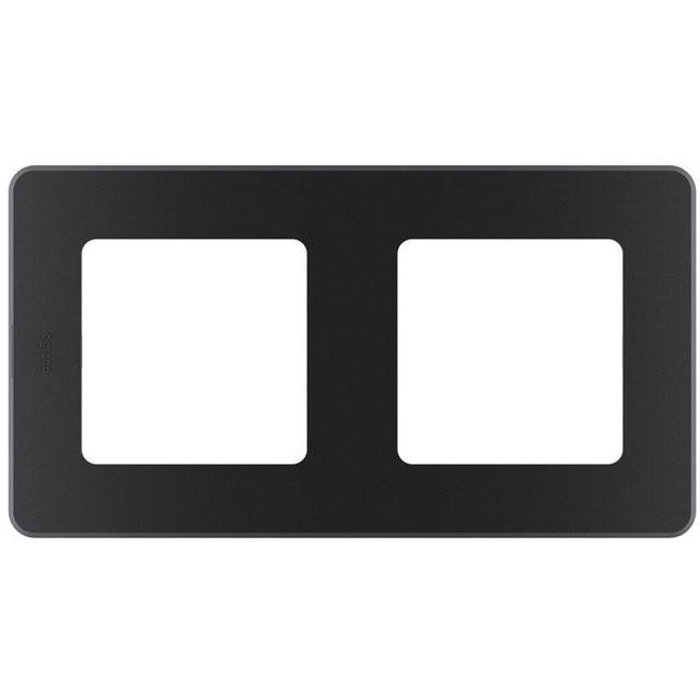 Рамка 2-м Inspiria антрацит Leg 673943