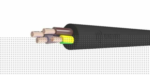 Кабель КГ-ХЛ 4х6 (PE) 220/380-3 (м) Цветлит 00-00142704