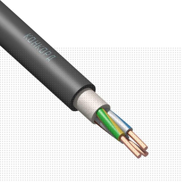 Кабель ППГнг(А)-HF 3х6 (N PE) 0.66кВ (м) Конкорд 4676