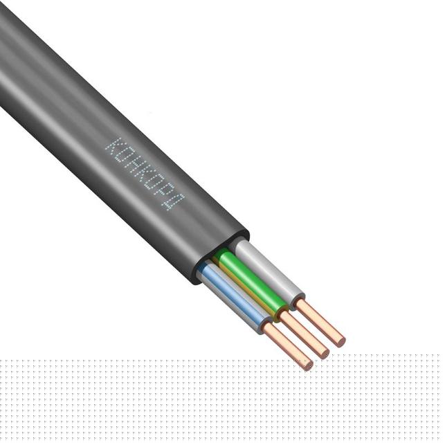 Кабель ППГ-Пнг(А)-HF 3х2.5 (N PE) 0.66кВ (м) Конкорд 4459