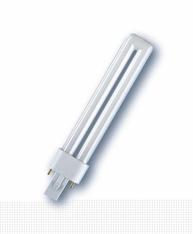 Лампа люминесцентная компакт. DULUX S 11Вт/840 G23 (инд. упак.) OSRAM 4099854123382