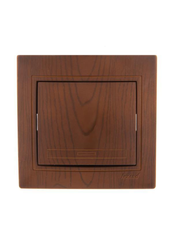 Выключатель 1-кл. СП Mira 10А сосна LEZARD 701-0801-100