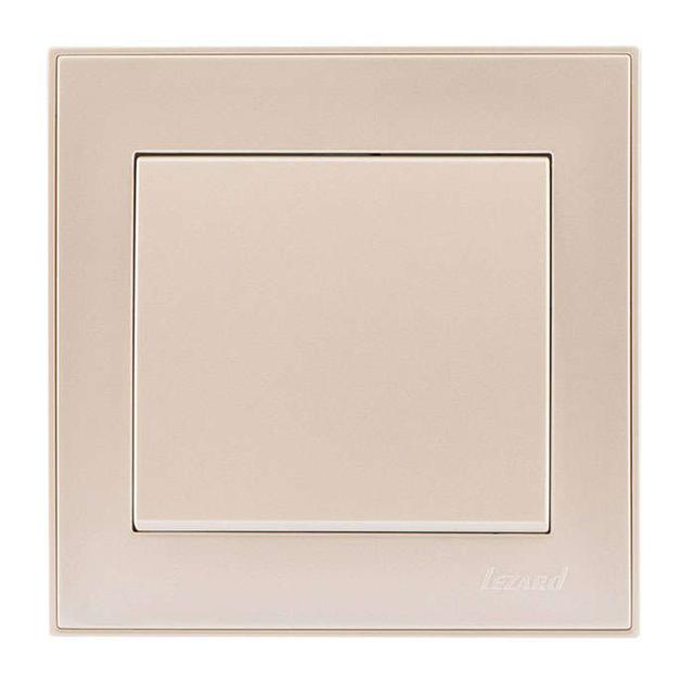 Выключатель 1-кл. СП Rain IP20 крем. LEZARD 703-0303-100