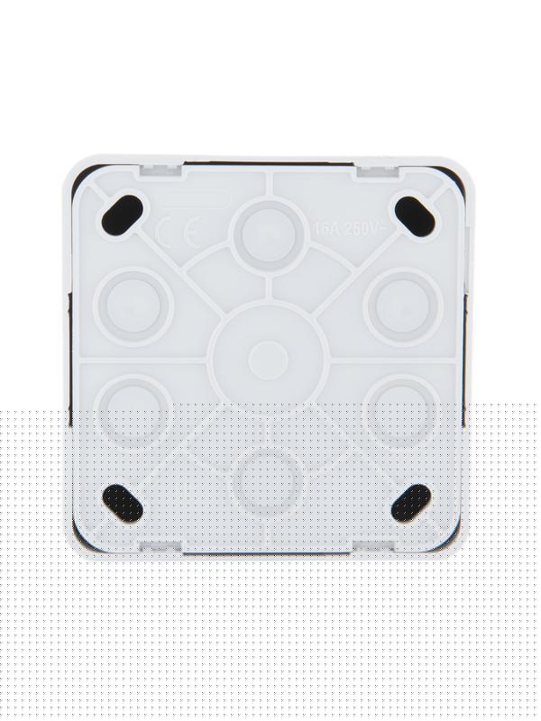 Розетка компьютерная 1-м ОП Viola RJ45 бел. LEZARD 751-0200-139