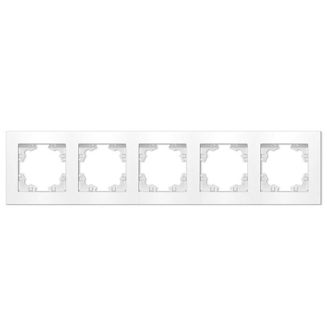 Рамка 5-м Афина универс. бел. Universal A1042